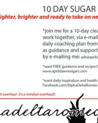 10 Day Sugar Cleanse- only $90